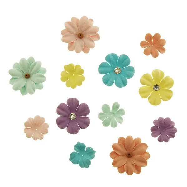 Assorted Pastel Colours Spring Blend Flowers